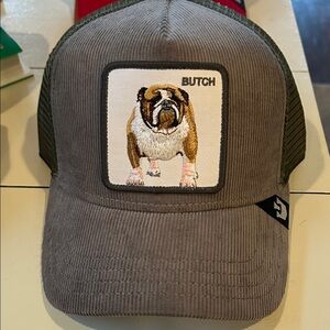 NWT goorin bros corduroy butch Patch Cap hat